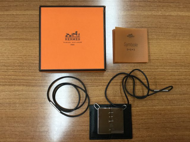 エルメス HERMES シンボルネックレス ペンダント ペア 1+1＝1」買取