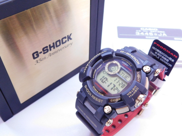 35周年　CASIO G-SHOCK フロッグマン GWF-D1035B-1JR