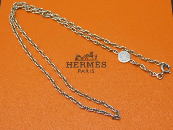 エルメス HERMES ネックレスチェーン SV925 セリエ シルバー925 買取り