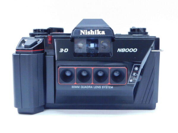未使用 ニシカ 35mm 3-D カメラ N8000 フルセット Nishika 4眼ステレオ ...